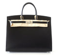 Birkin 40 Bag Sellier Black Vache Hunter/ Veau Evercalf Limited Edition