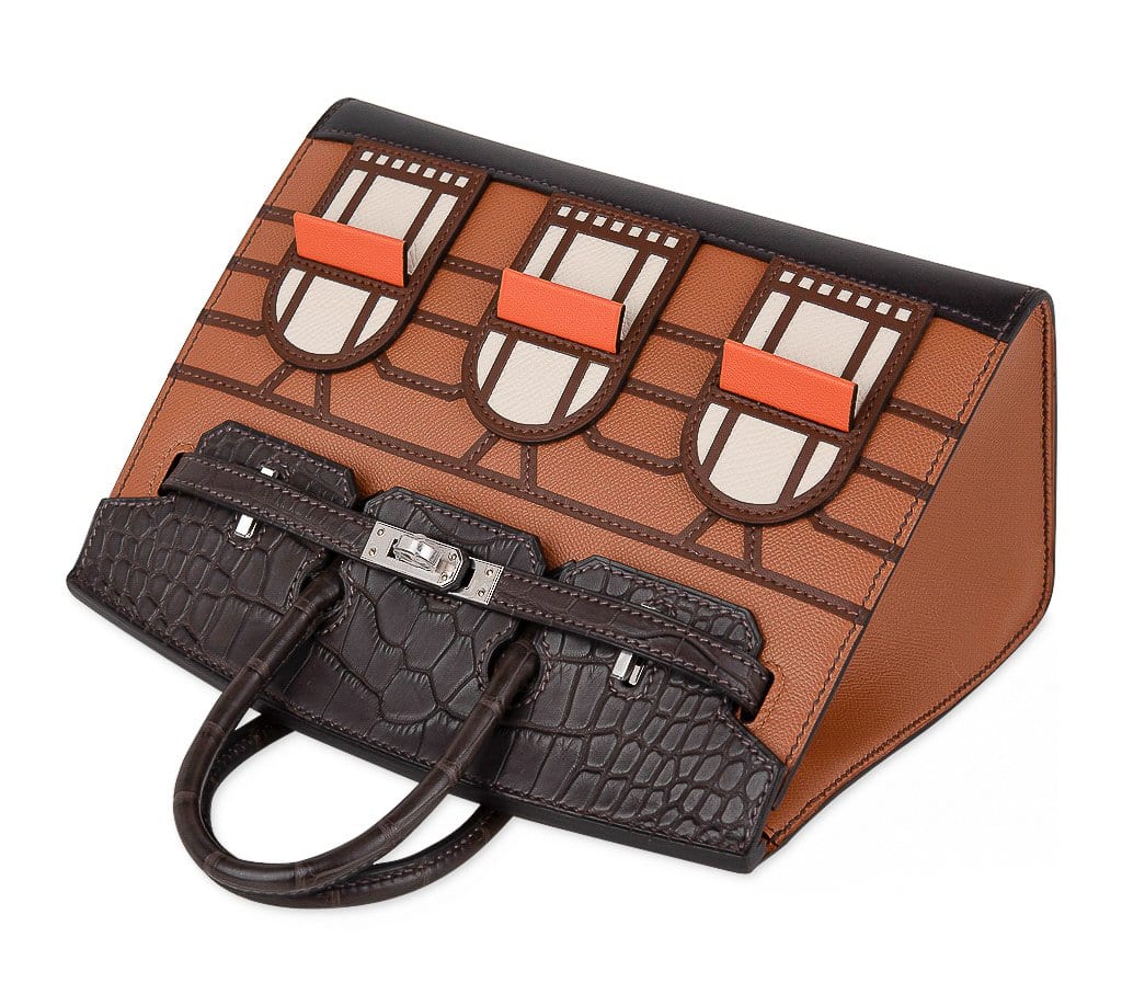 Birkin 20 Sellier Limited Edition Faubourg Bag with Palladium Hardware